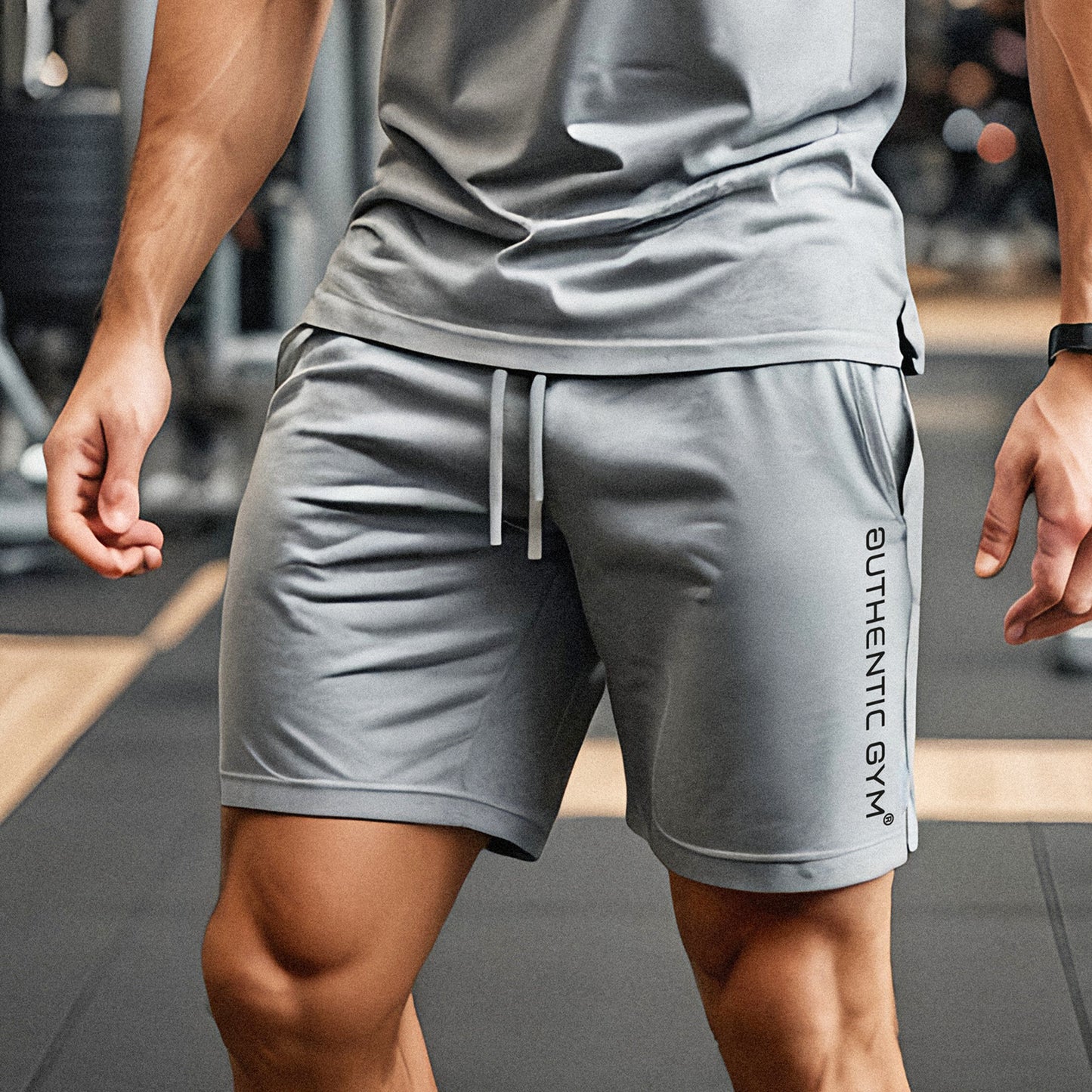 HEAVY Shorts | Grå